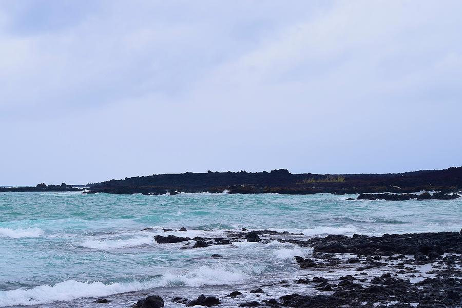 Turbulant Waves- La Perouse Bay ,Maui Photograph by Bnte Creations