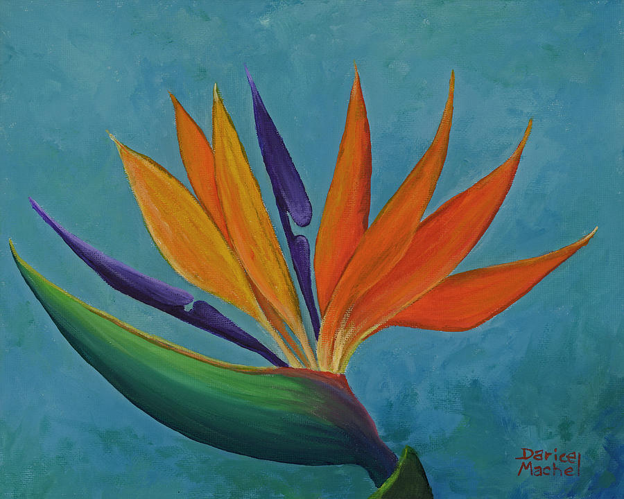 Maui Bird Of Paradise  Painting by Darice Machel McGuire