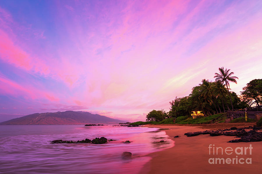 Maui Hawaii Sunrise at Kamaole Beach Photograph by Paul Velgos