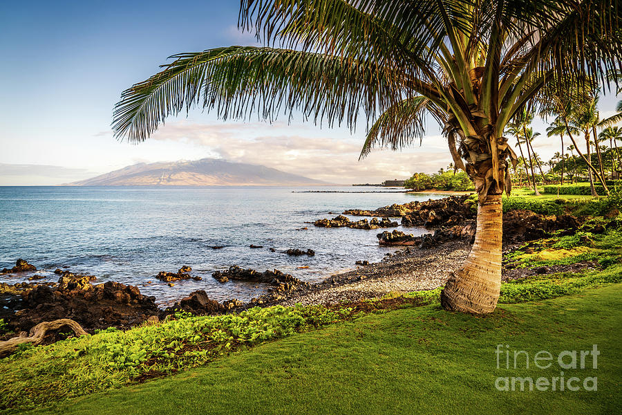 Maui Hawaii Wailea Makena Shoreline Photo Photograph by Paul Velgos