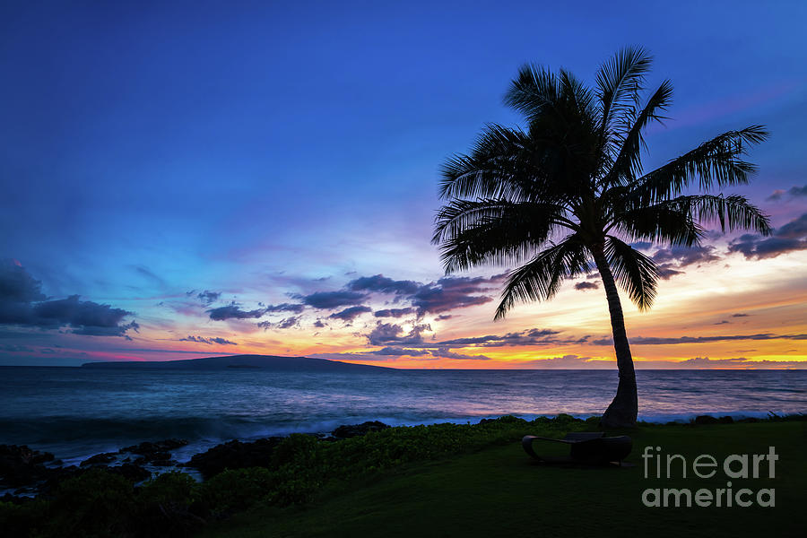 Maui Hawaii Wailea Sunset Photo Photograph by Paul Velgos