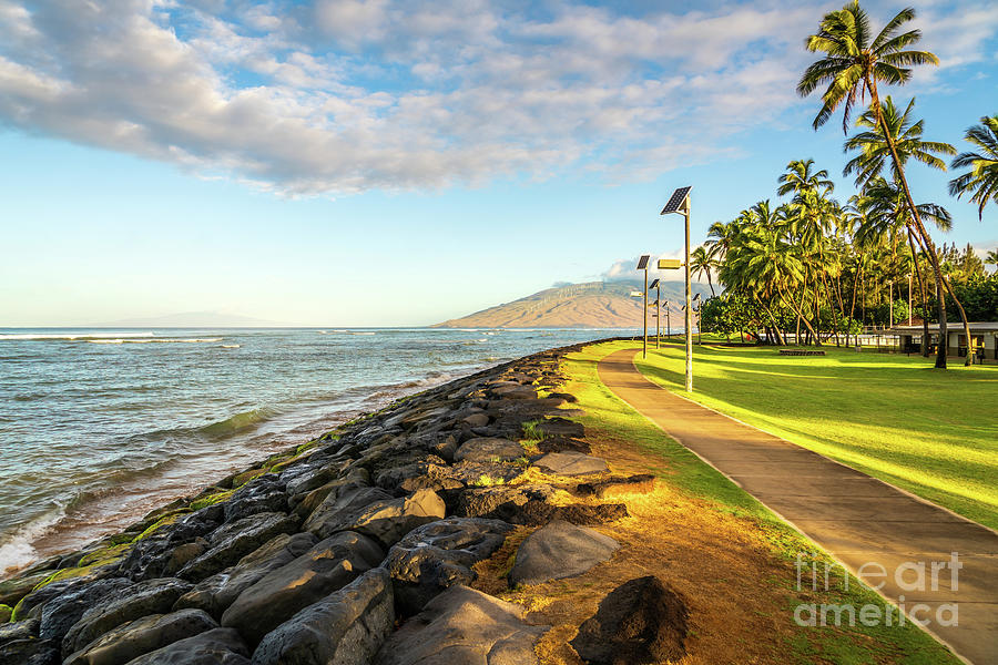 Maui Kalama Park Kihei Hawaii Photo Photograph by Paul Velgos