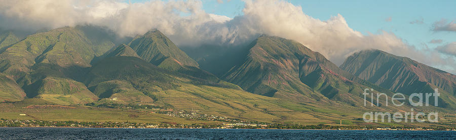 Maui Mountain Panorama Photograph by Scott Pellegrin