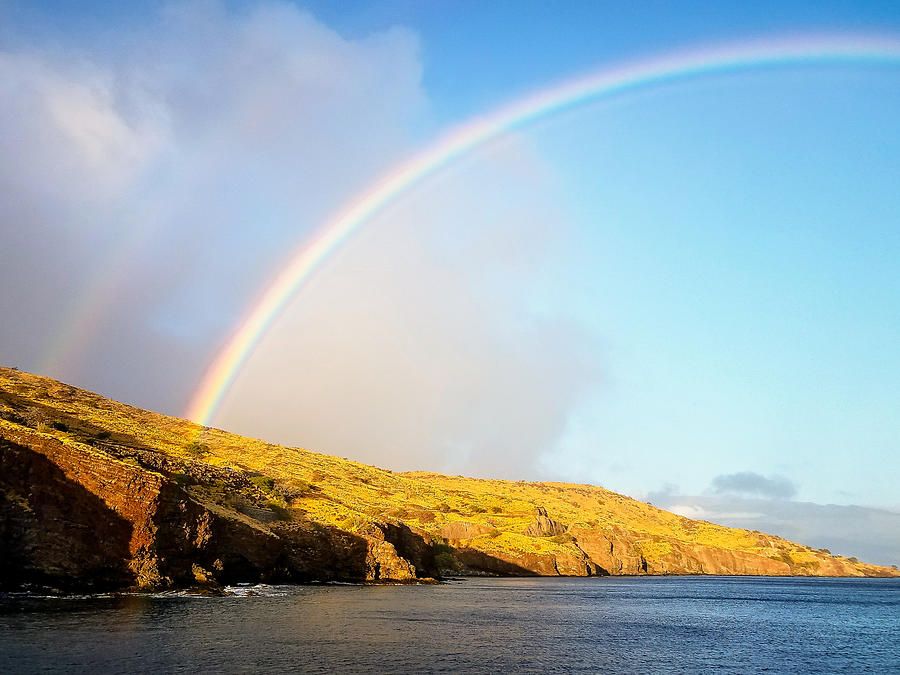 Maui Rainbow Photograph by Randy Wehner