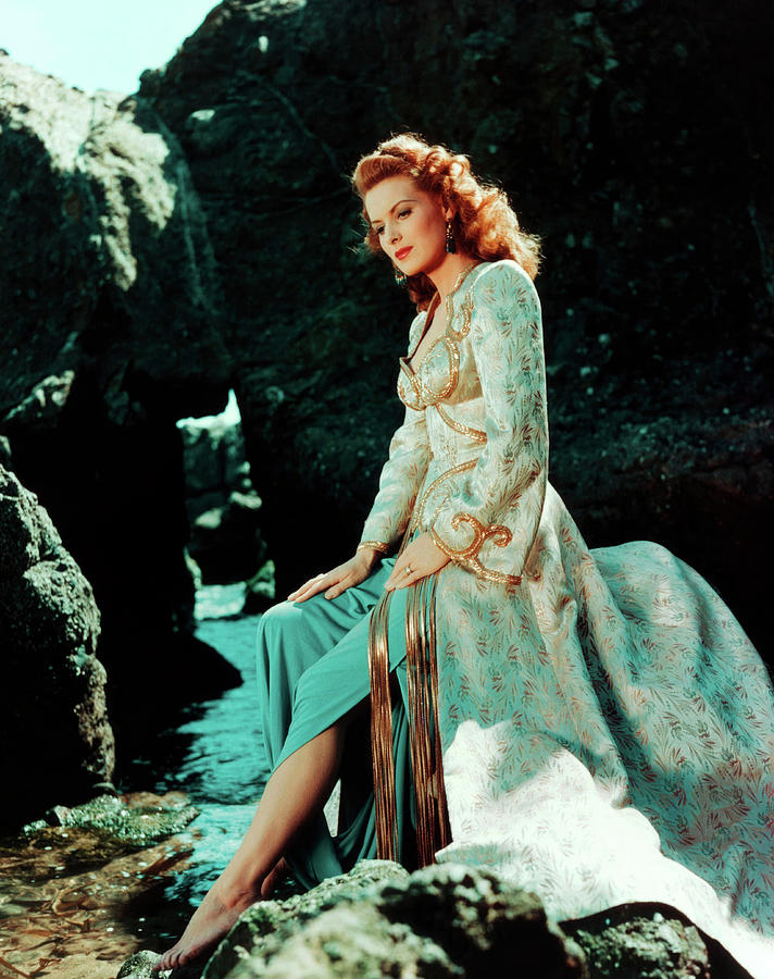 MAUREEN OHARA in BAGDAD -1949-, directed by CHARLES LAMONT. Photograph by Album