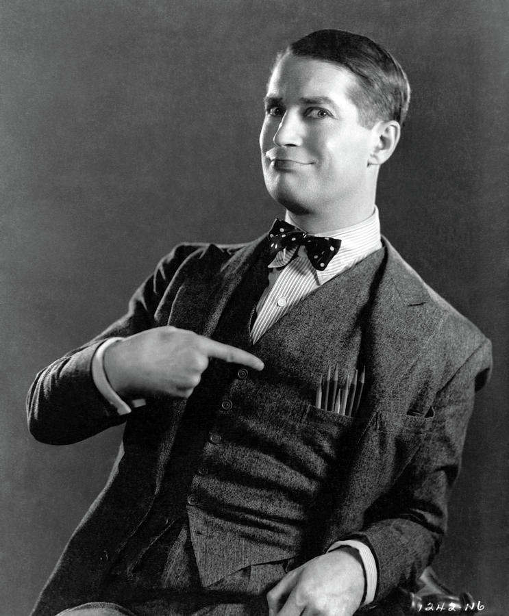 MAURICE CHEVALIER in THE BIG POND -1930-, directed by HOBART HENLEY. Photograph by Album