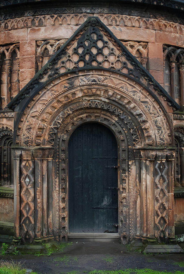 Mausoleum Door Photograph by Bud Simpson