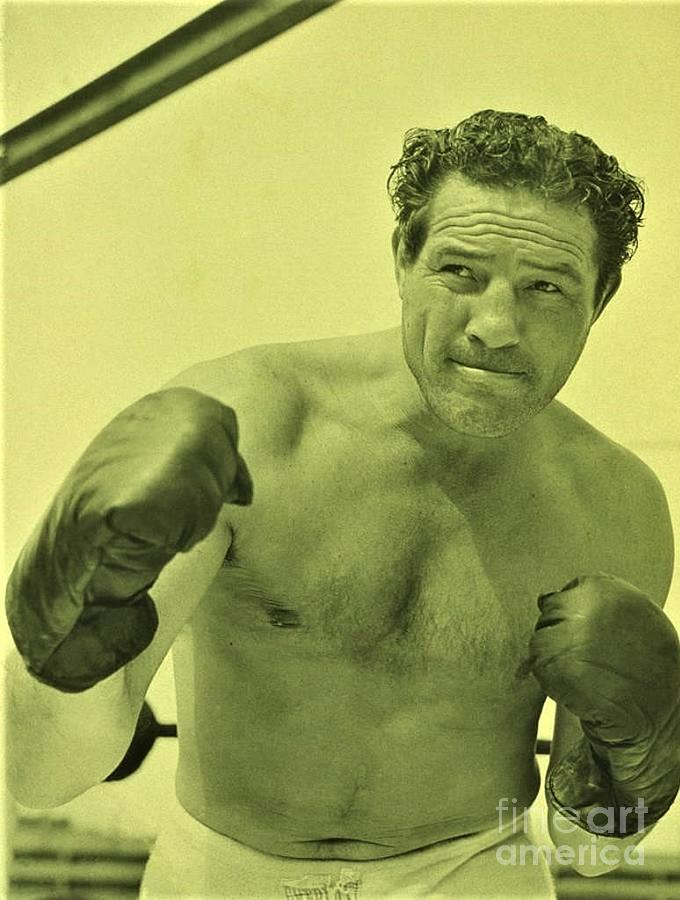 Max Baer boxer by Roberto Prusso.