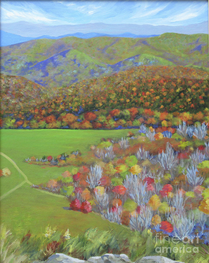 Max Patch Painting by Anne Marie Brown