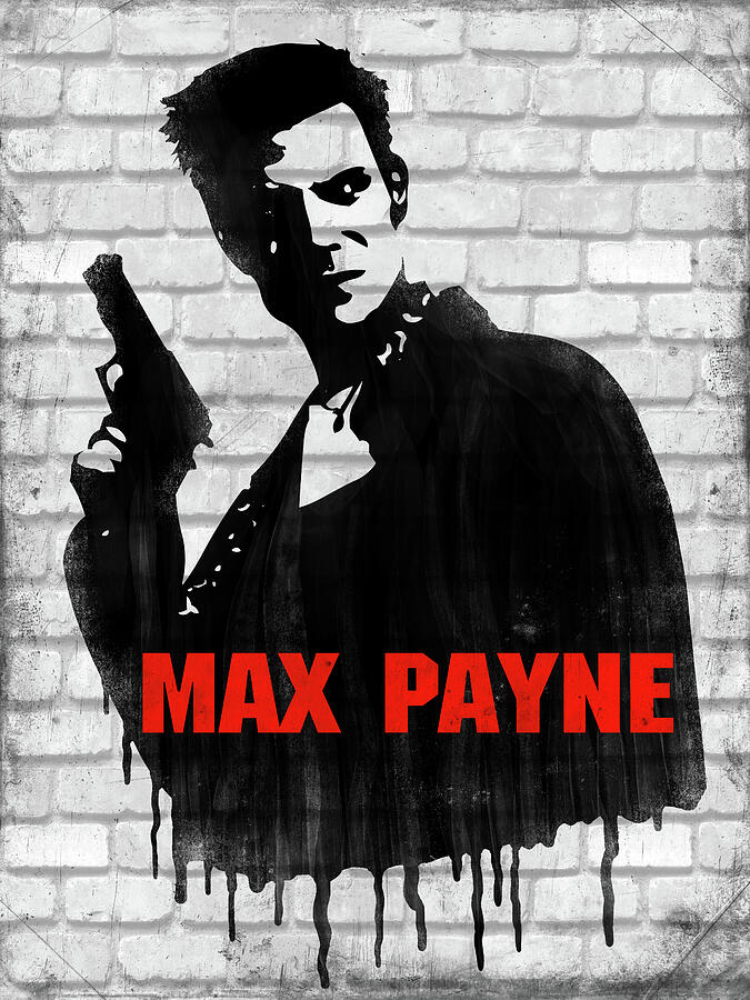 Max Payne Digital Art By Remus Brailoiu Fine Art America