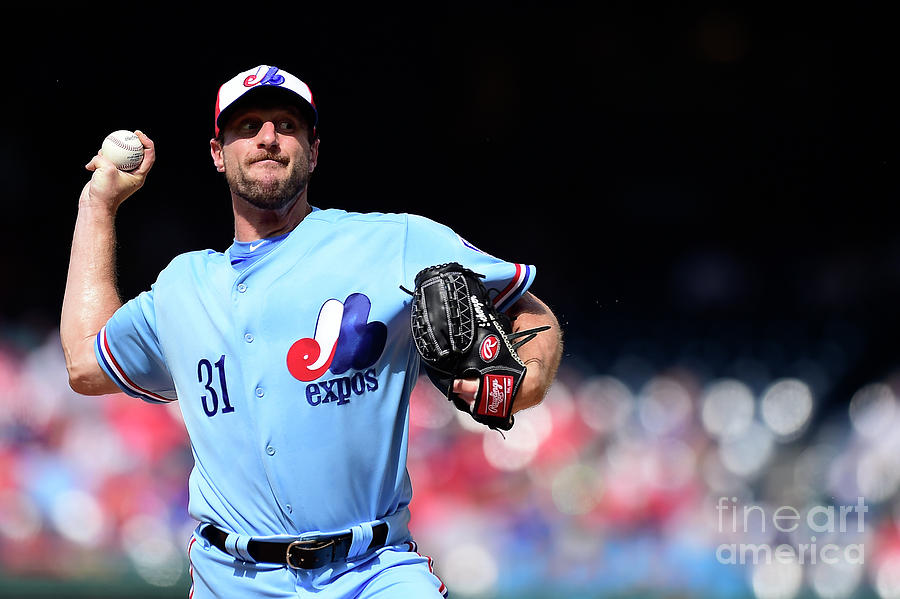 Max Scherzer Photograph by Patrick Mcdermott Max Scherzer Photograph by Patrick Mcdermott