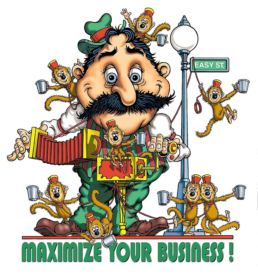 Maximize Your Business Digital Art by Scott Ross