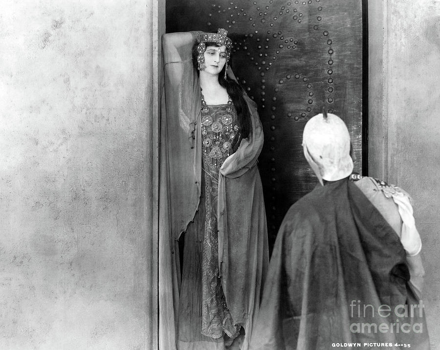 Maxine Elliott The Eternal Magdalene 1919 Photograph by Sad Hill - Bizarre Los Angeles Archive