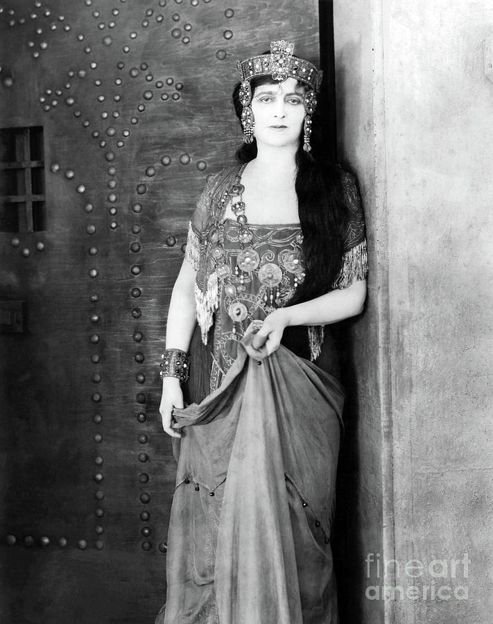 Maxine Elliott - The Eternal Magdalene Photograph by Sad Hill - Bizarre Los Angeles Archive