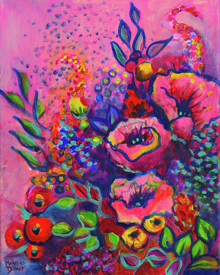 Maxs Garden Painting by Madeline Dillner