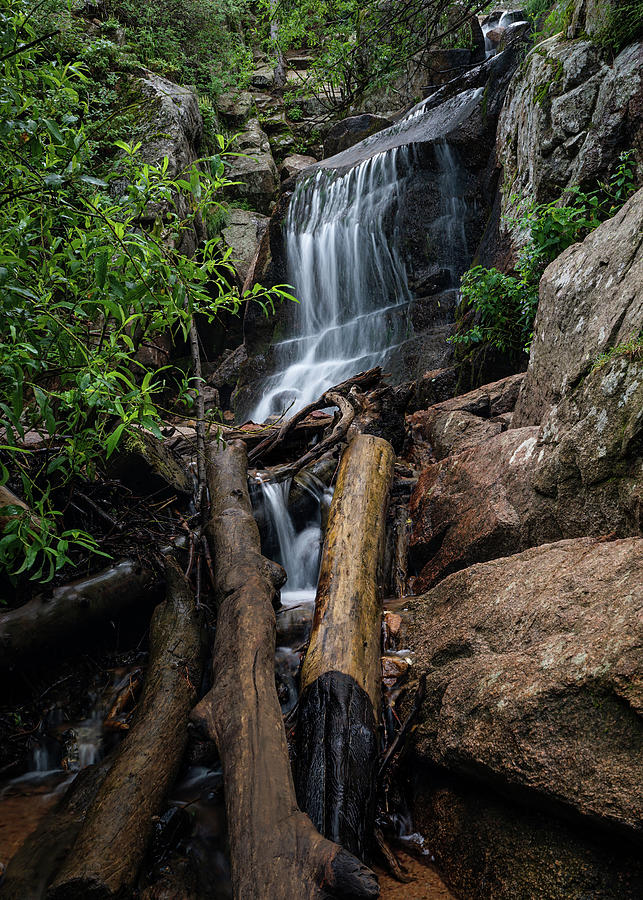 Maxwell Falls Photograph by Christopher Carlson - Pixels