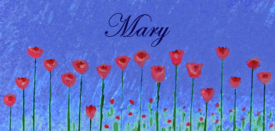 May Flowers for Mary Painting by Corinne Carroll