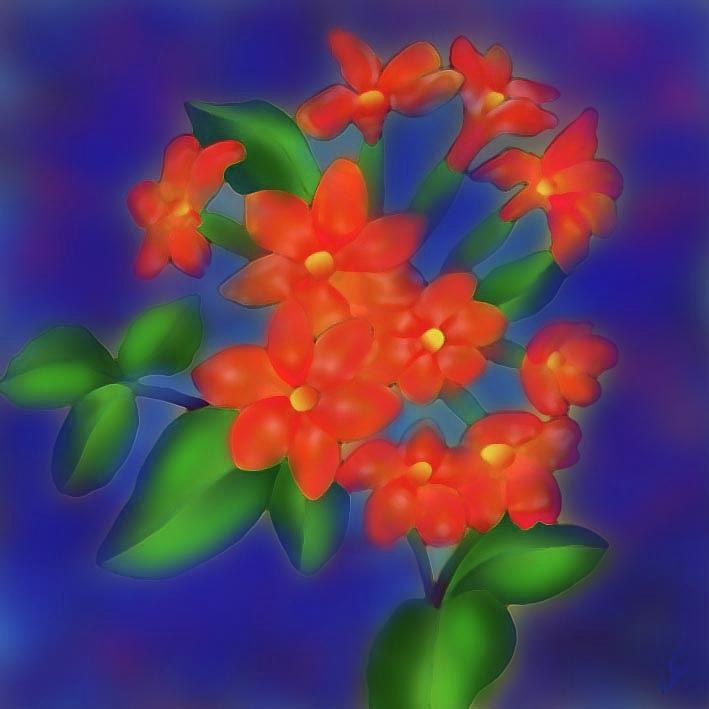 May Flowers Digital Art by Latha Gokuldas Panicker