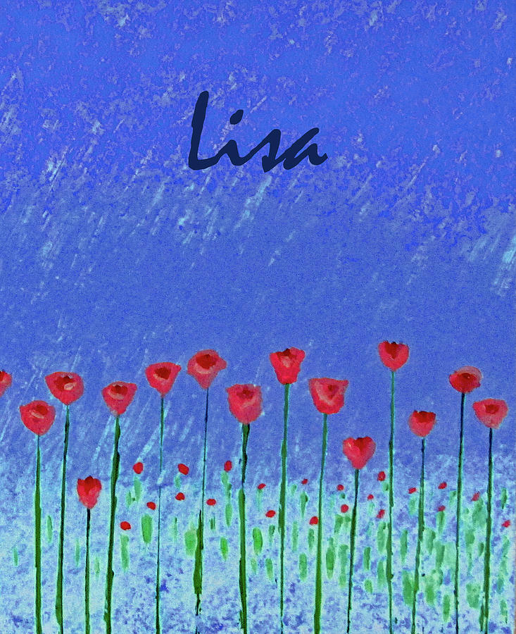 Wildflowers for Lisa Painting by Corinne Carroll