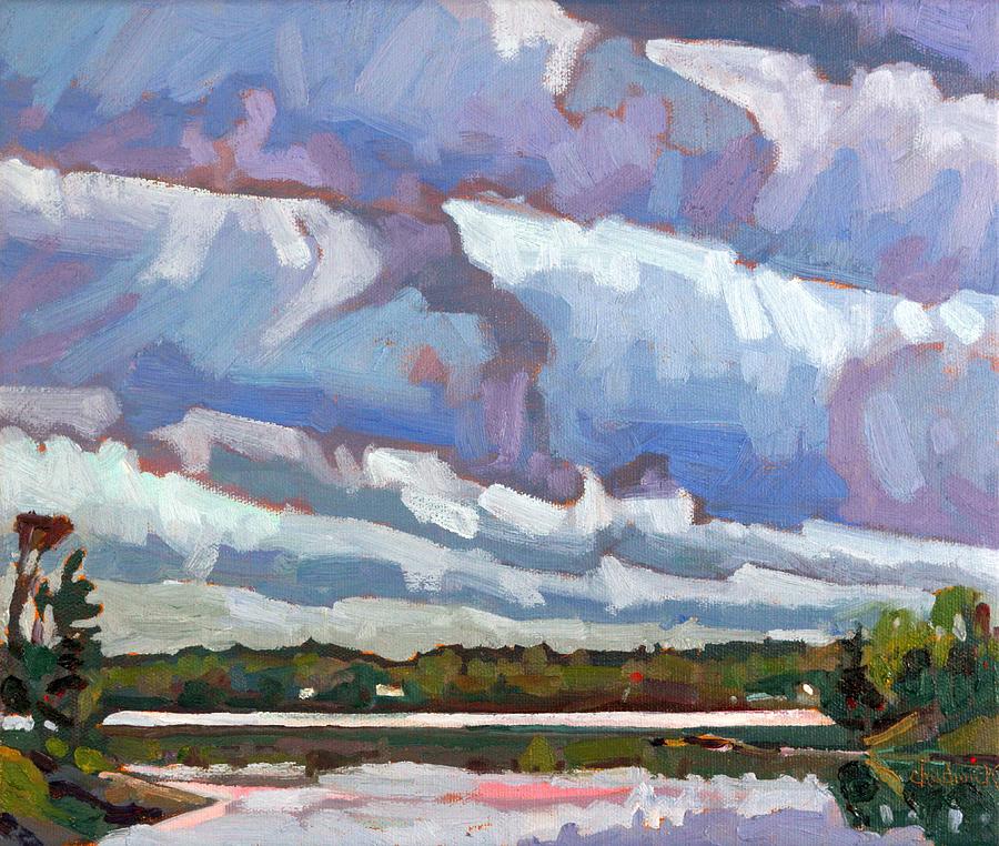May Rain, May Not Painting by Phil Chadwick