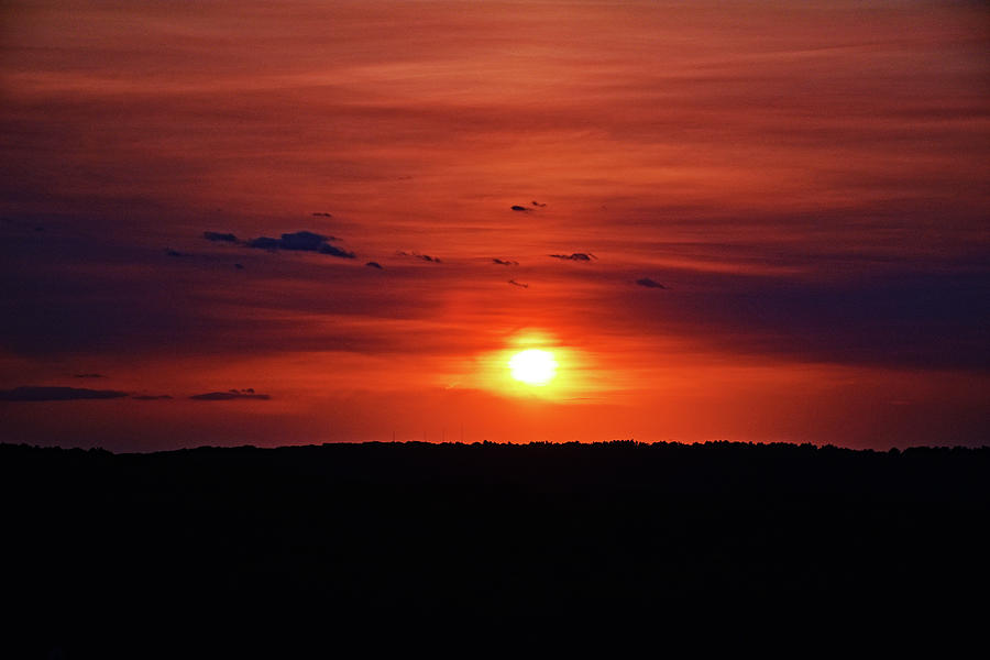 May sunset Photograph by Monika Salvan