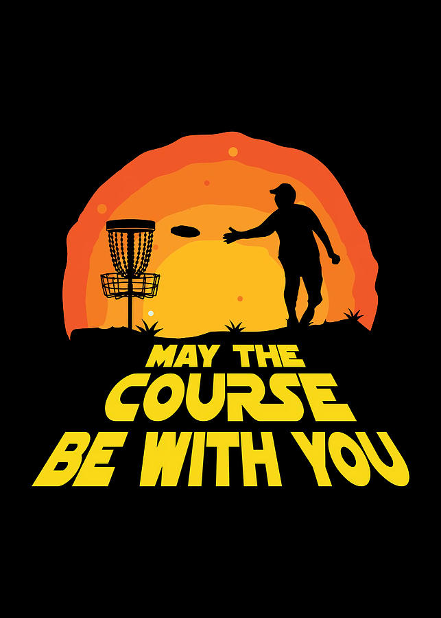 May The Course Be With You Poster Steven Tapestry Textile by Lexi