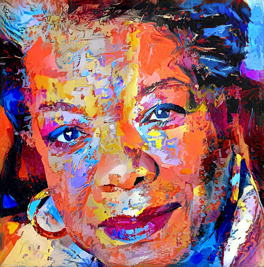 Maya Angelou Digital Art by Curtis Hamilton