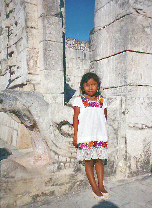 Mayan Child Photograph