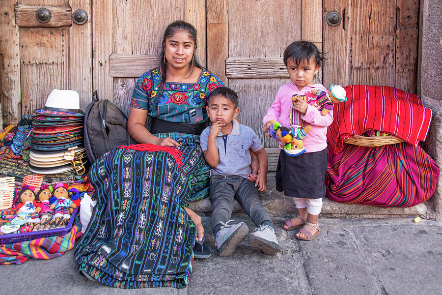 Mayan Family Photograph by Kathleen Lattimer Mayan Family Photograph by Kathleen Lattimer