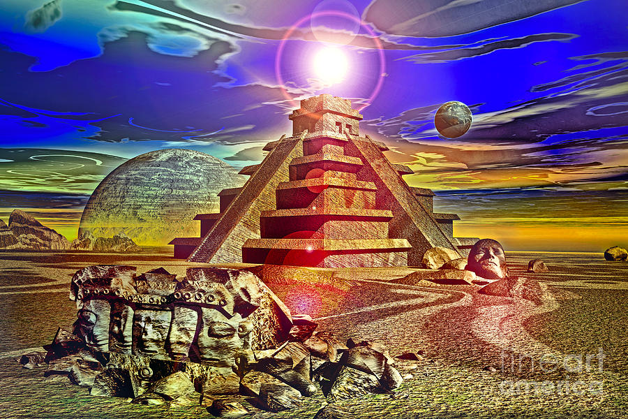 Mayan Mysteries Digital Art by Shadowlea Is