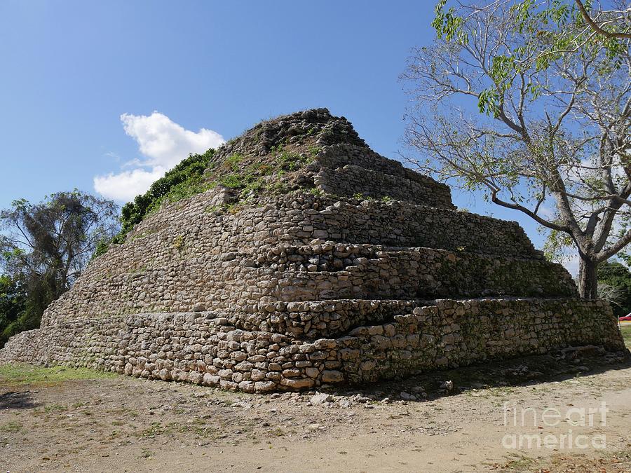 Mayan Ruins, Costa Maya  Photograph by On da Raks