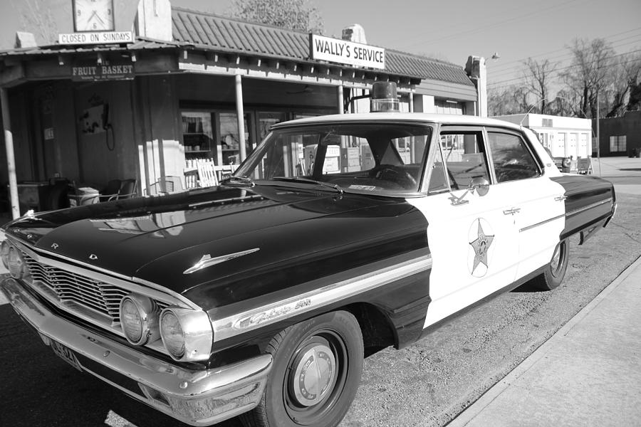 Mayberry Police Car Photograph by Cynthia Guinn