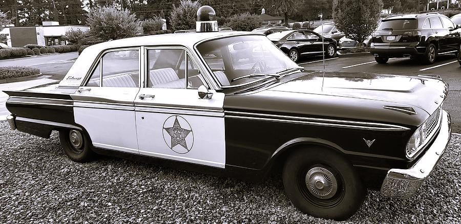 Mayberry Sheriff Car Photograph by Michael VanPatten - Fine Art America