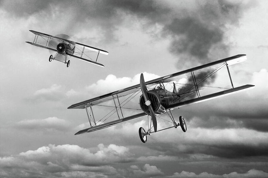 Mayday - Spad XIII Photograph by Gill Billington Mayday - Spad XIII Photograph by Gill Billington