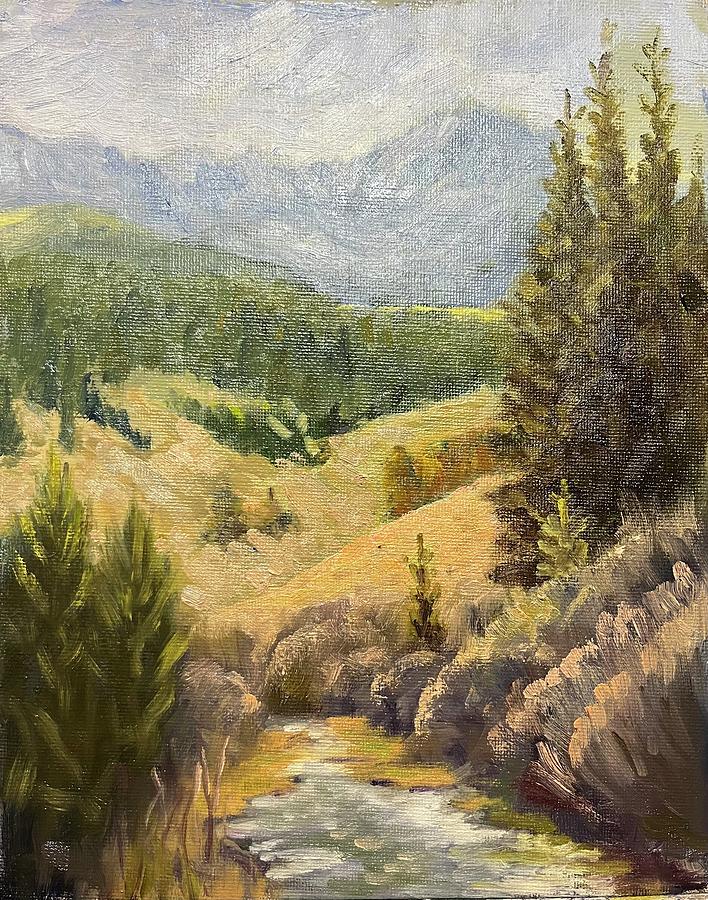 Mayflower Gulch Colorado  Painting by Will Germino