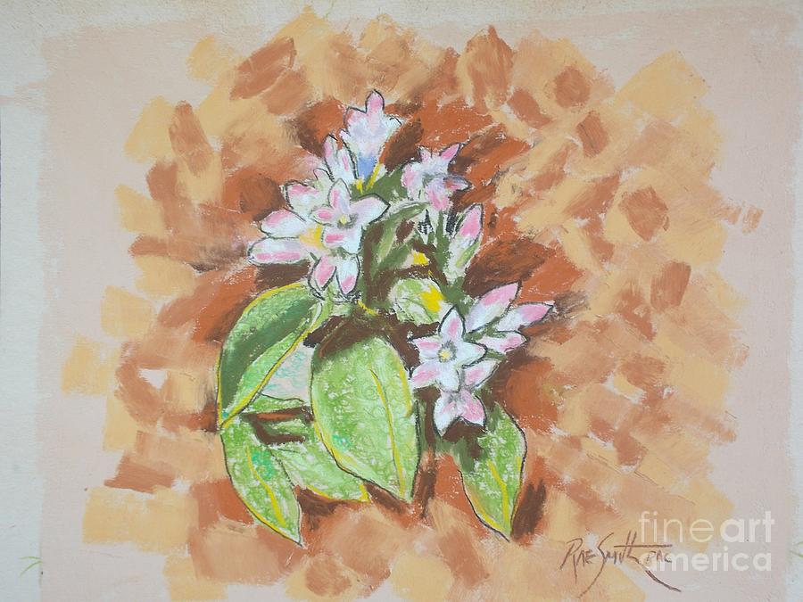 Mayflowers  Pastel by Rae  Smith PAC