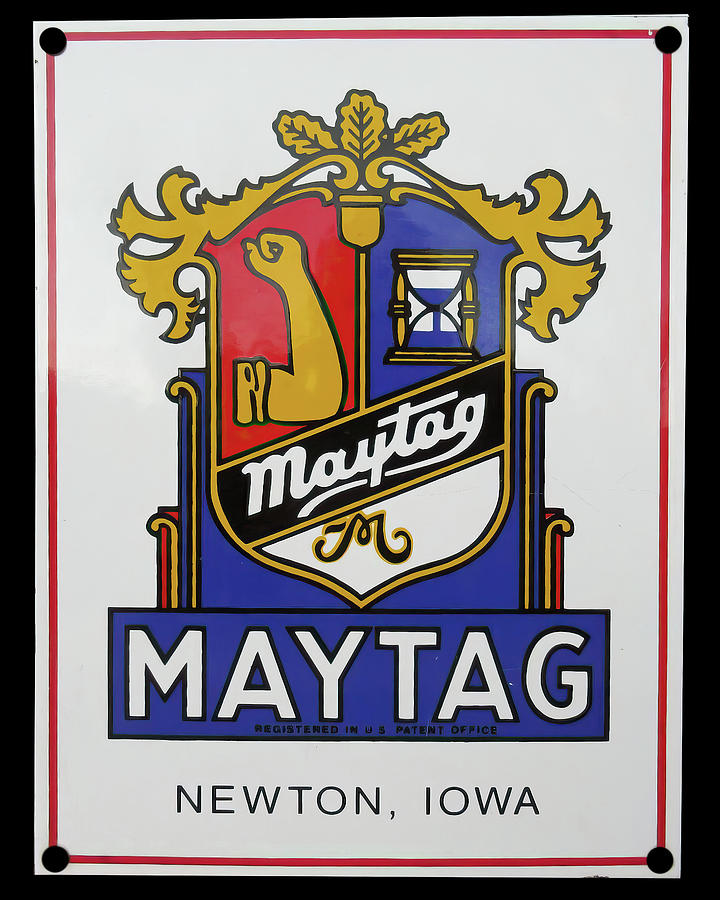 Maytag antique sign Photograph by Flees Photos