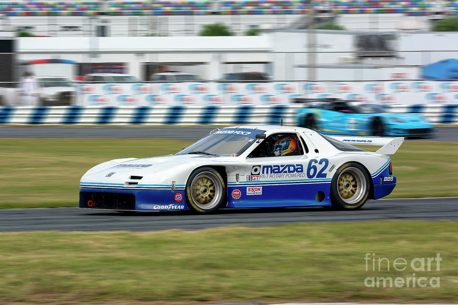 Mazda RX7 IMSA GTO race car Photograph by Tad Gage - Pixels