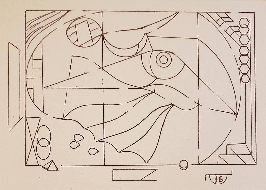Maze 36 Painting by S S-ray Maze 36 Painting by S S-ray