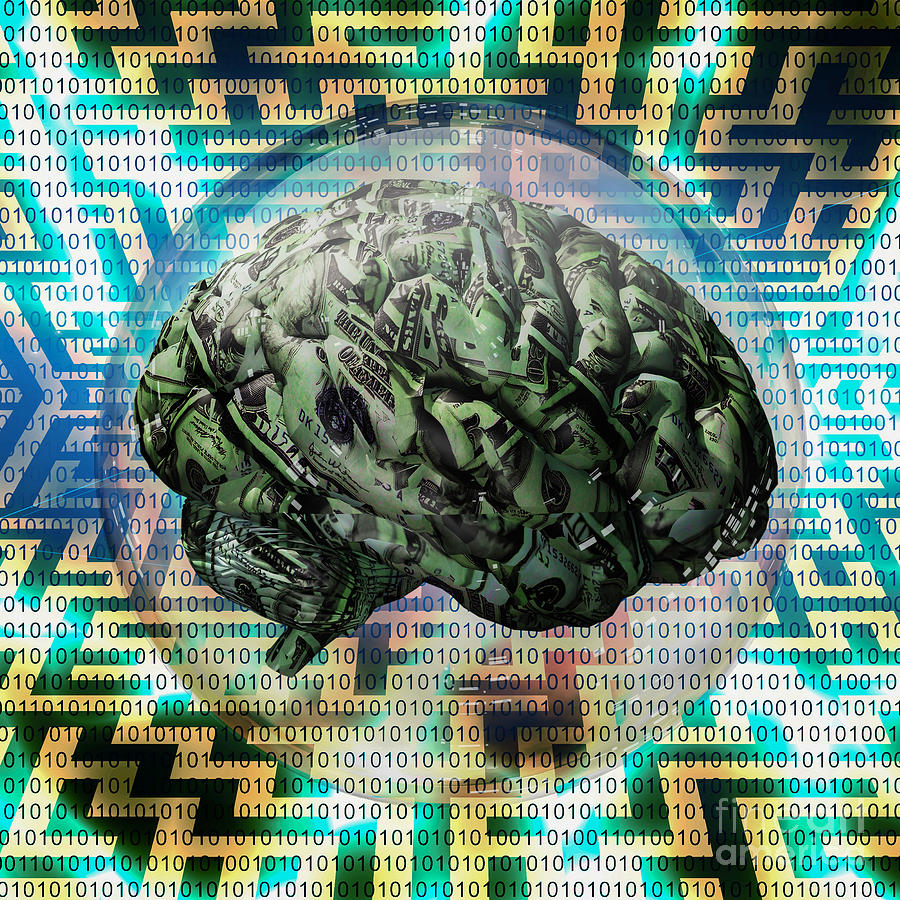 Maze and money mind Digital Art by Bruce Rolff