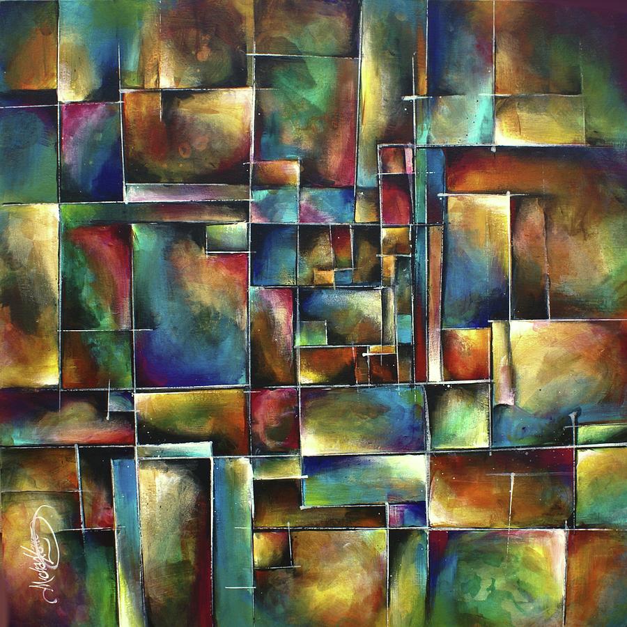  Maze Painting by Michael Lang