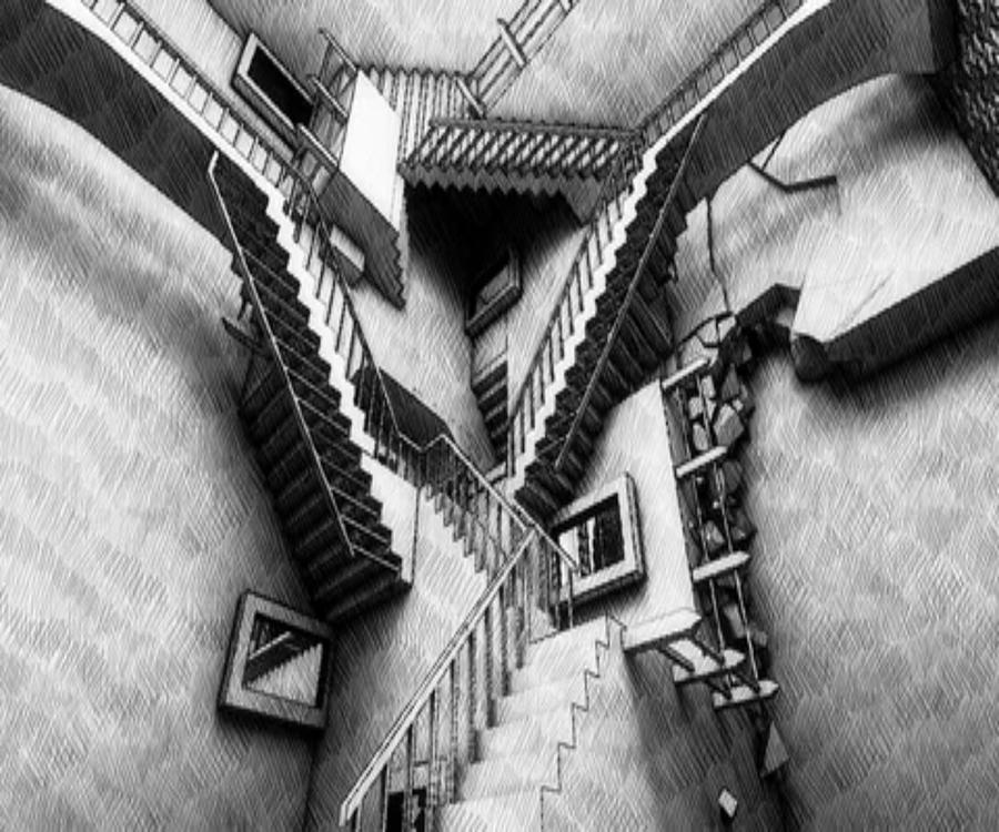 M.C. Escher artist Painting by JummyArt Gallery - Fine Art America
