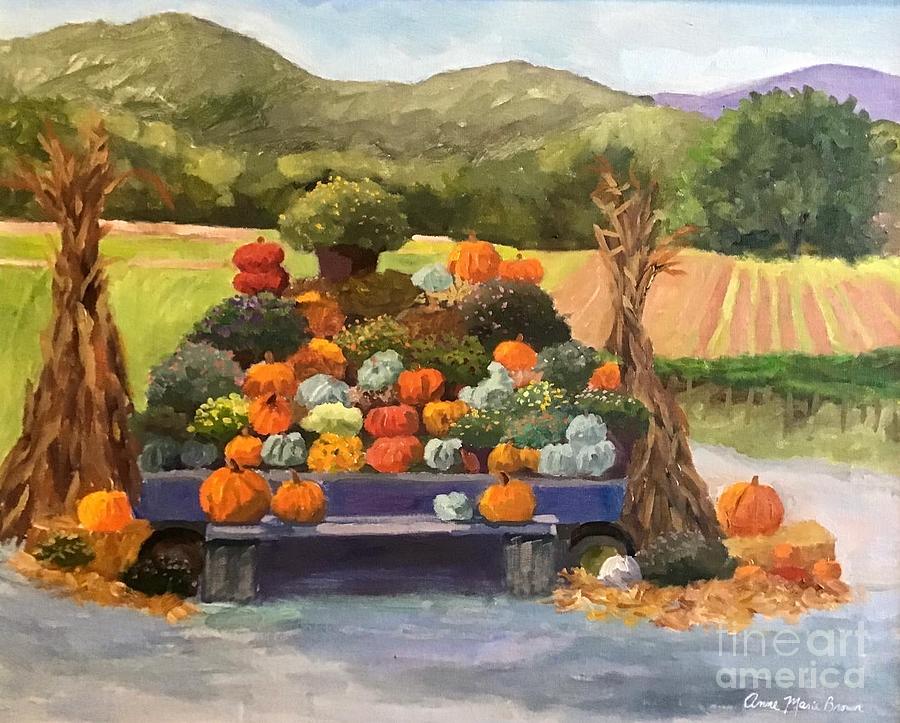 McCalls Farm Painting by Anne Marie Brown