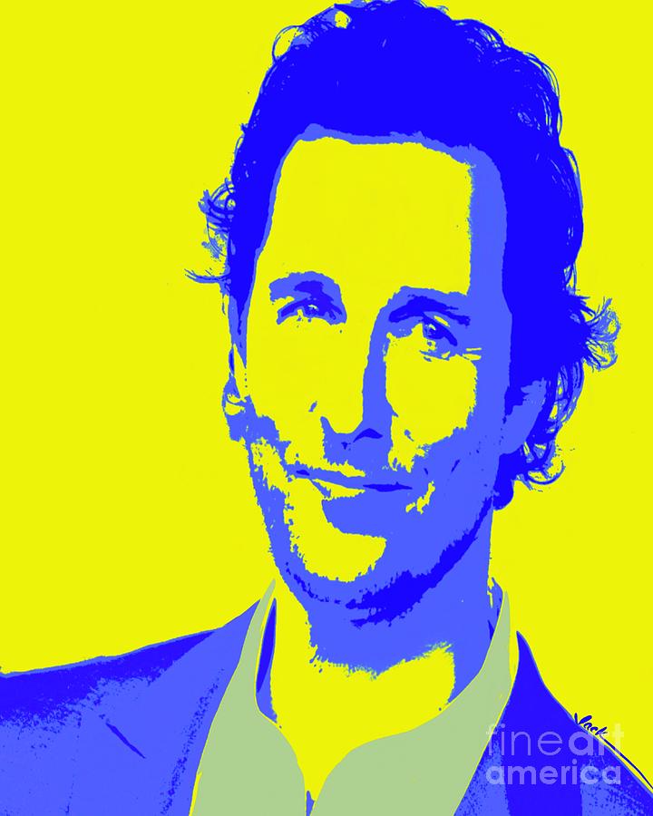 Matthew Mcconaughey Painting - McConaughey 51 by Jack Bunds Matthew Mcconaughey Painting - McConaughey 51 by Jack Bunds