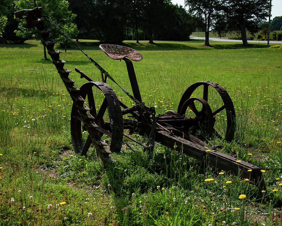 McCormick Deering horse drawn sickle mower 002 Photograph by Flees Photos