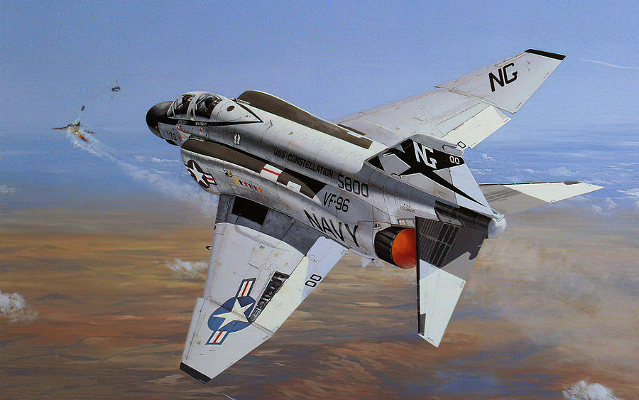 McDonnell Douglas F 4 Phantom II Digital Art by Hai Nguyen Art