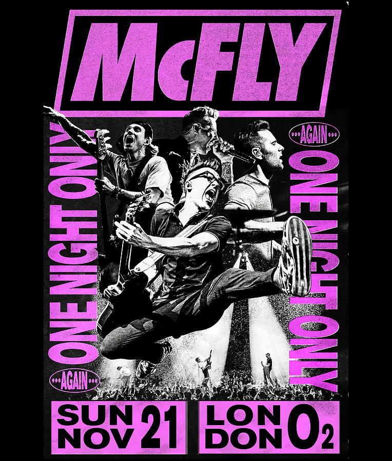 mcfly tour poster