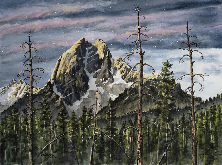 McGown Peak Morning Painting by Link Jackson
