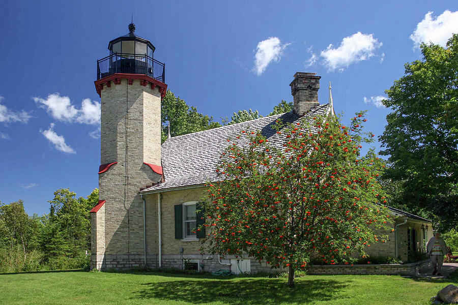 McGulpin Point Lighthouse Photograph by Robert Carter McGulpin Point Lighthouse Photograph by Robert Carter