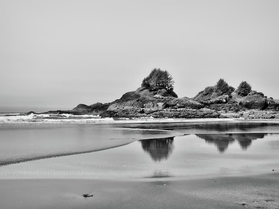 McKenzie Beach Reflection Photograph by Allan Van Gasbeck